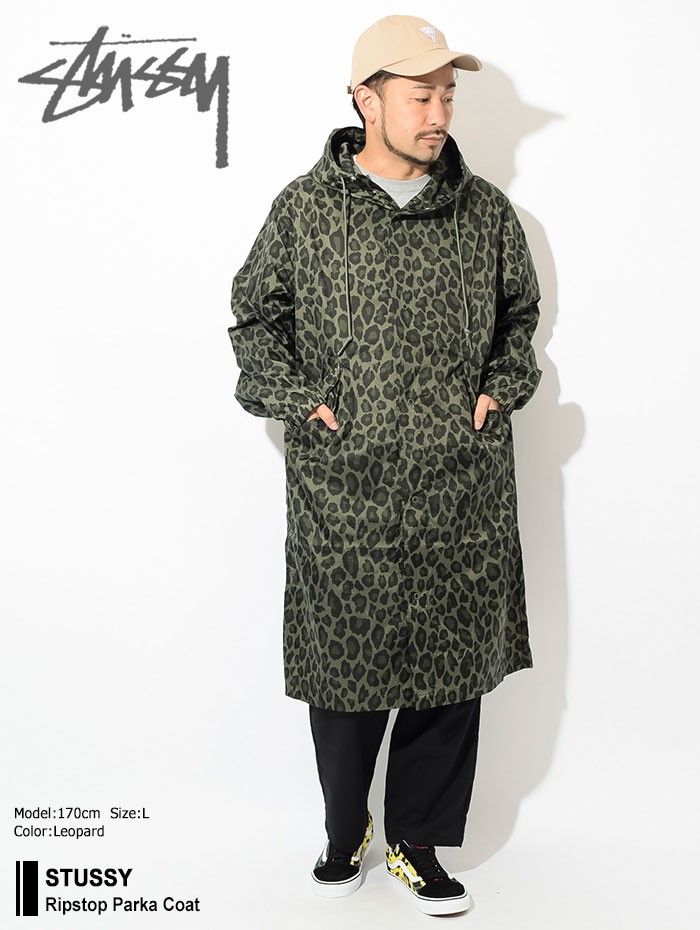 stussy（ステューシー）リップストップ ミリタリージャケット/L