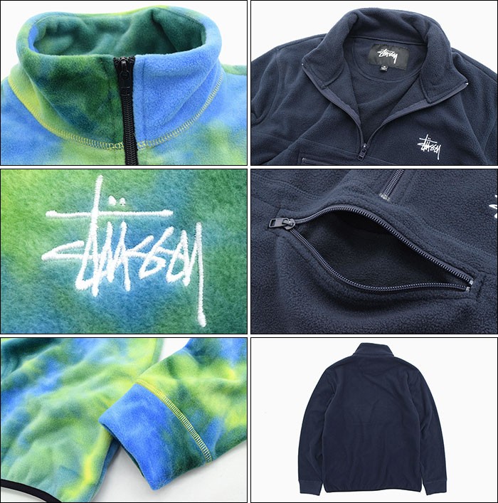 STUSSY ステューシー ジャケット メンズ Polar Fleece Mock Neck