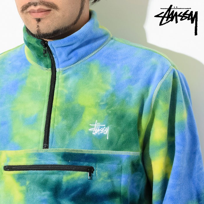 STUSSY ステューシー ジャケット メンズ Polar Fleece Mock Neck