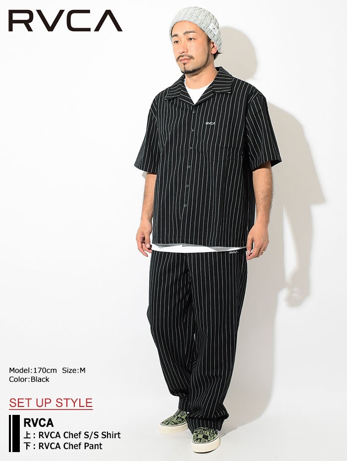 RVCA ルーカ シャツ 半袖 メンズ シェフ(RVCA Chef S/S Shirt
