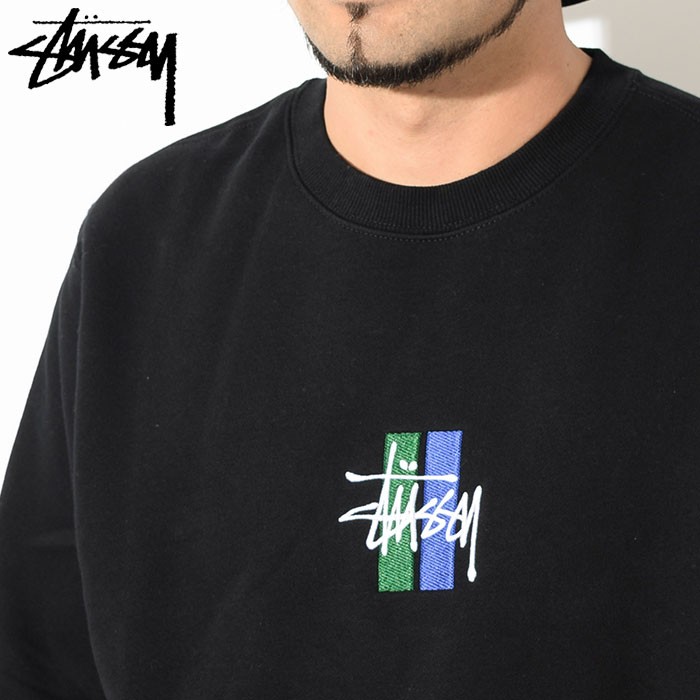 STUSSY ステューシー トレーナー メンズ 2 Bar Stock Applique