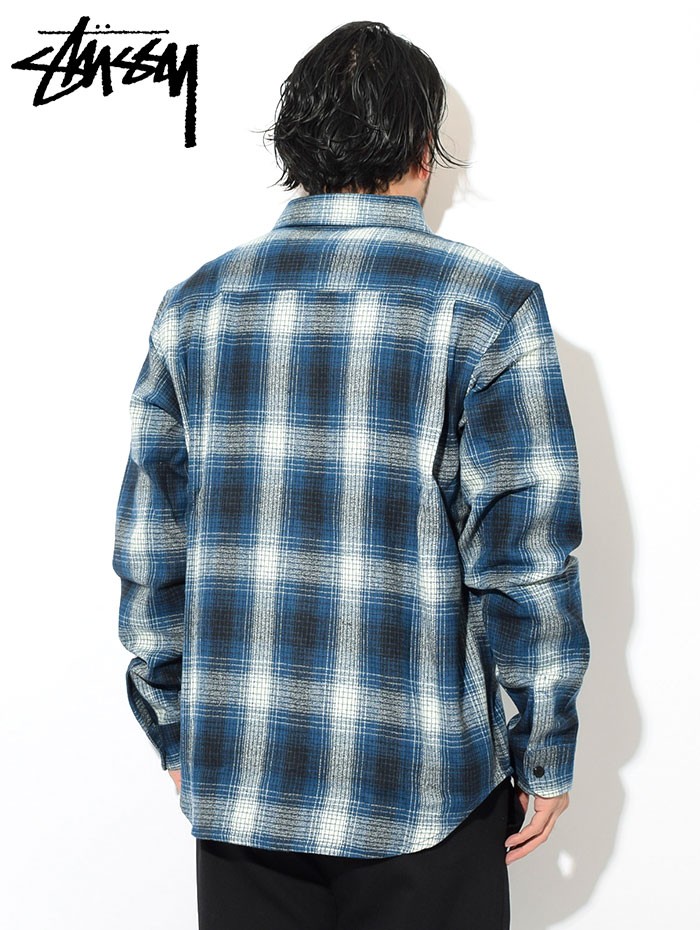 ステューシー シャツ 長袖 STUSSY メンズ Alton Plaid(stussy shirt 