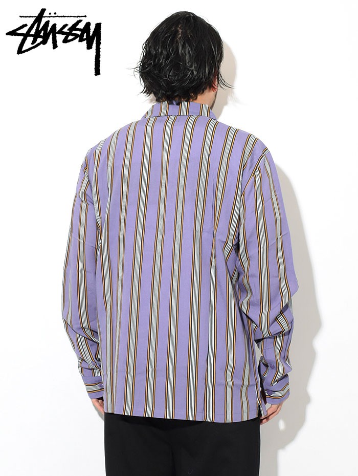 STUSSY（ステューシー） シャツ 長袖 メンズ Cove Striped(stussy