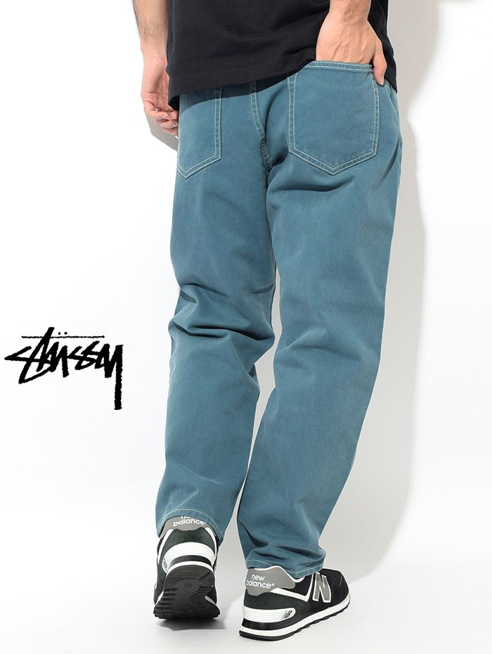 ステューシー パンツ STUSSY メンズ Overdyed Big OL(stussy jean