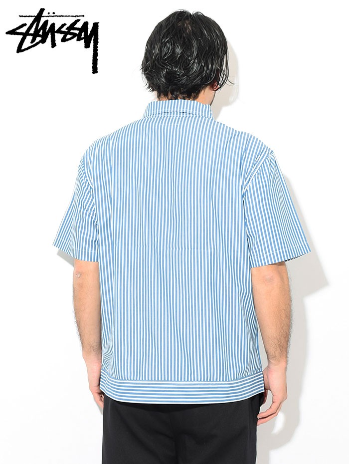 STUSSY ステューシー ジャケット メンズ Zip Up Work S/S Shirt
