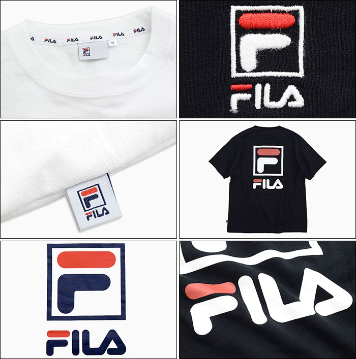 FILA（フィラ） Tシャツ 半袖 メンズ バック プリント ロゴ(FILA Back 