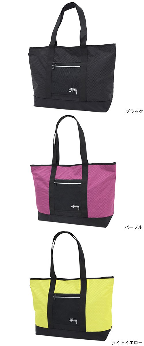 STUSSY ステューシー トートバッグ Diamond Ripstop(stussy tote