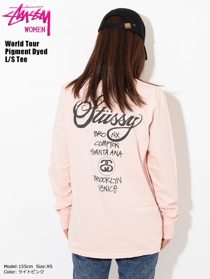 ステューシーウィメン ステューシー Tシャツ 長袖 STUSSY