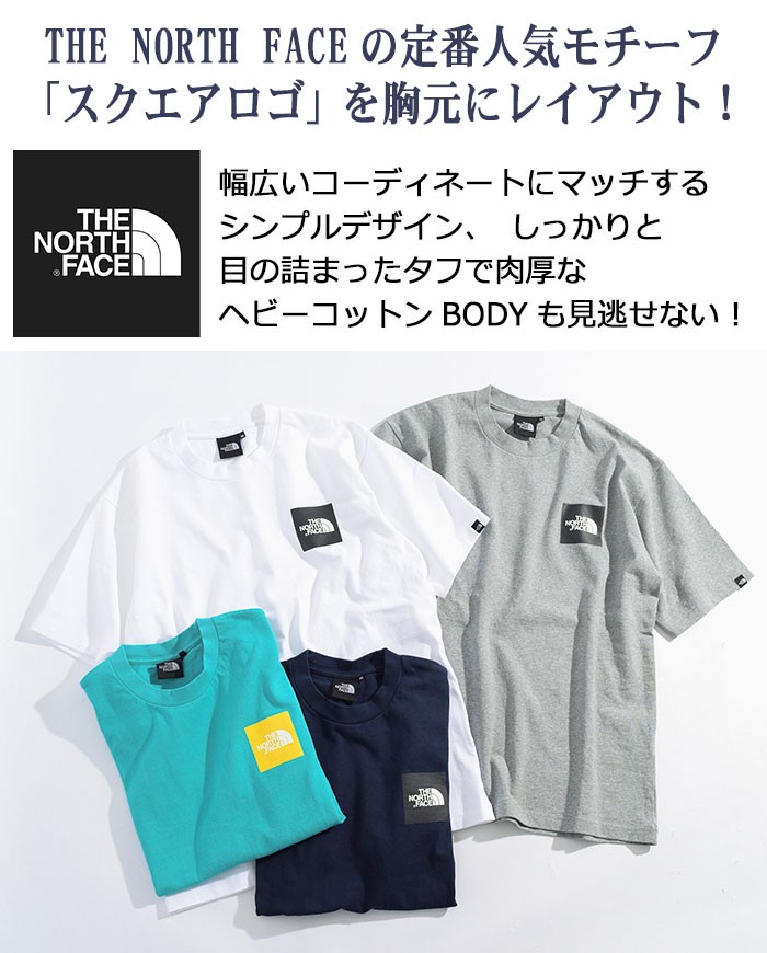 THE NORTH FACEザ ノースフェイスのTシャツ Small Square Logo02