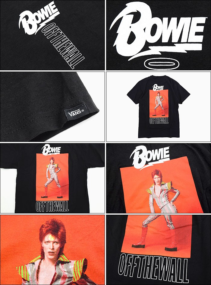 VANS（ヴァンズ） バンズ Tシャツ 半袖 メンズ デヴィッド ボウイ