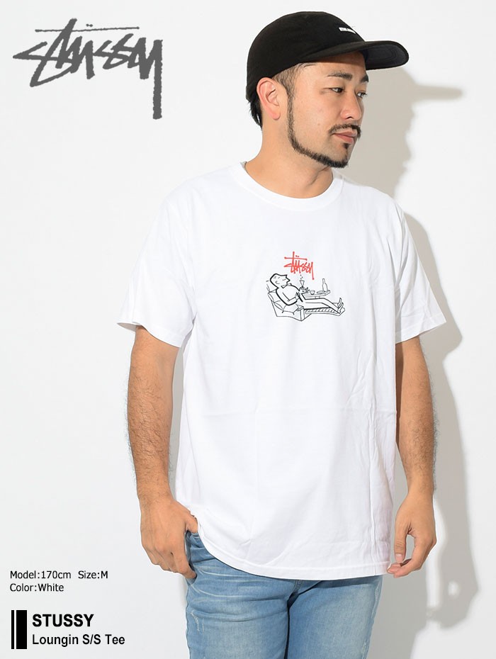 [STUSSY]♠リラックスフィット/半袖Tシャツ STUSSY ステューシー Tシャツ 半袖 メンズ Relax ( stussy tee T