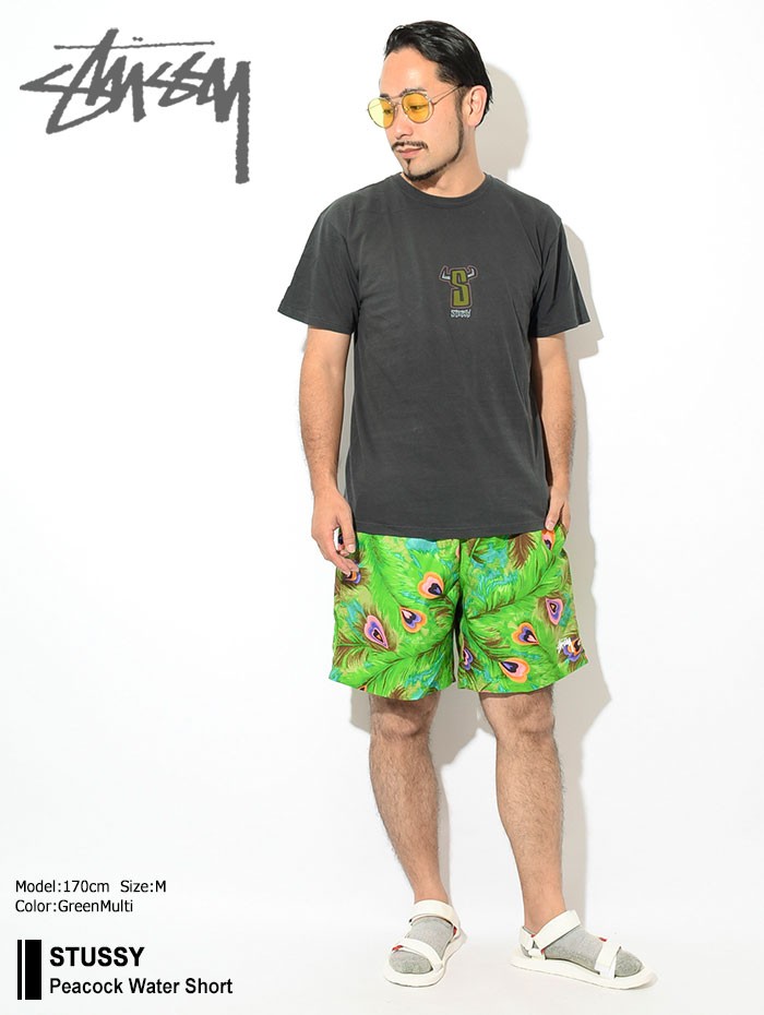 ステューシー ハーフパンツ STUSSY メンズ Peacock Water ( stussy short trunk トランク ショートパンツ  水陸両用 113111 USAモデル 正規 ) : stu-113111 : ice field - 通販 - Yahoo!ショッピング