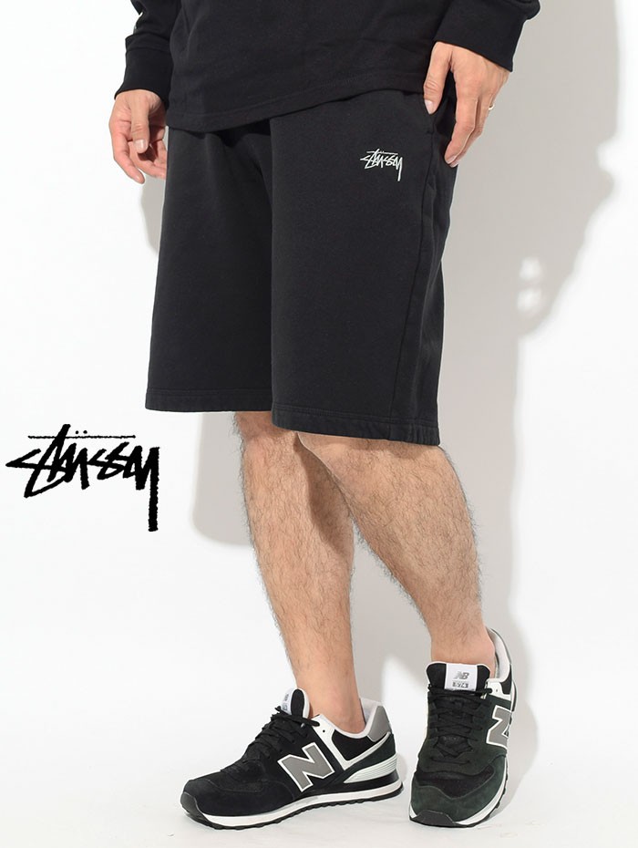 [32]ステューシーstussy ペイズリー　ショート　ハーフ　パンツ　黒　総柄 32]ステューシーstussy ペイズリー ショート ハーフ パンツ 黒 総柄