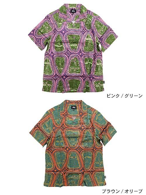 STUSSY ステューシー シャツ 半袖 メンズ Mask ( stussy shirt