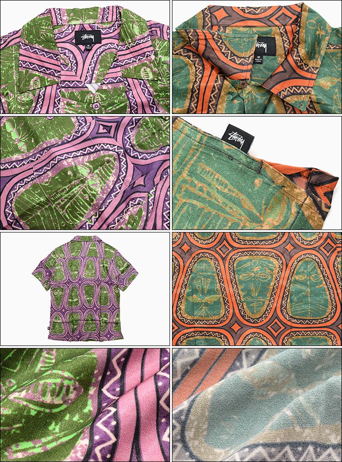 STUSSY（ステューシー） シャツ 半袖 メンズ Mask ( stussy shirt
