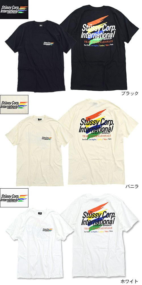 ステューシー✖️Masterpiece Tシャツ サイズＬ STUSSY ステューシー Tシャツ 半袖 メンズ International Corp