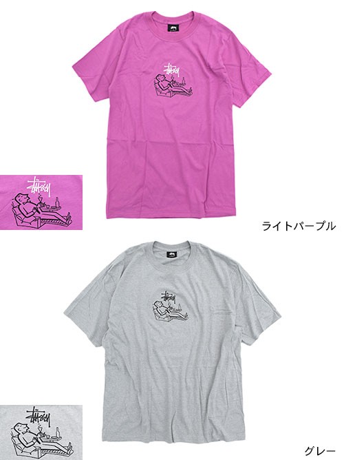 [STUSSY]♠リラックスフィット/半袖Tシャツ STUSSY ステューシー Tシャツ 半袖 メンズ Relax ( stussy tee T