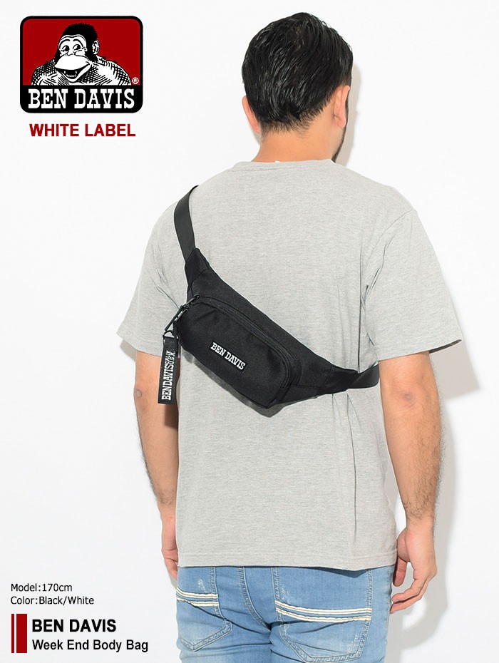 BEN DAVIS/WHITE LABEL ベンデイビス ボディバッグ DAVIS
