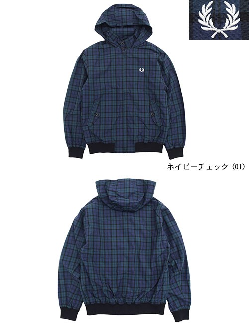FRED PERRY（フレッドペリー） ジャケット メンズ フーデッド