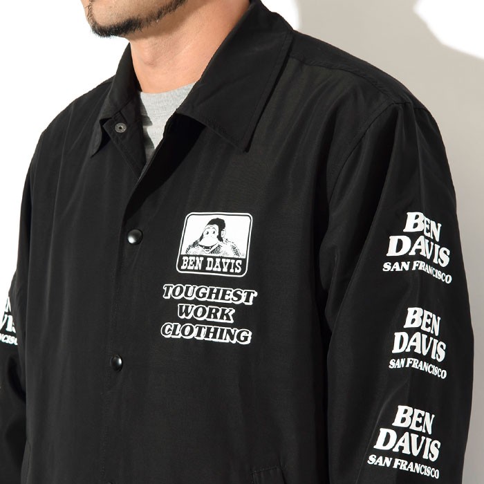 BEN DAVIS ベンデイビス ジャケット メンズ スリーブ ロゴ