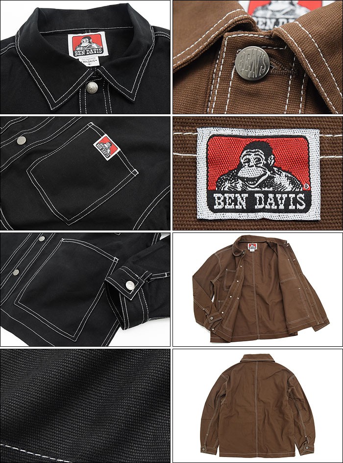 BEN DAVIS（ベンデイビス） ジャケット メンズ ダック カバーオール(G