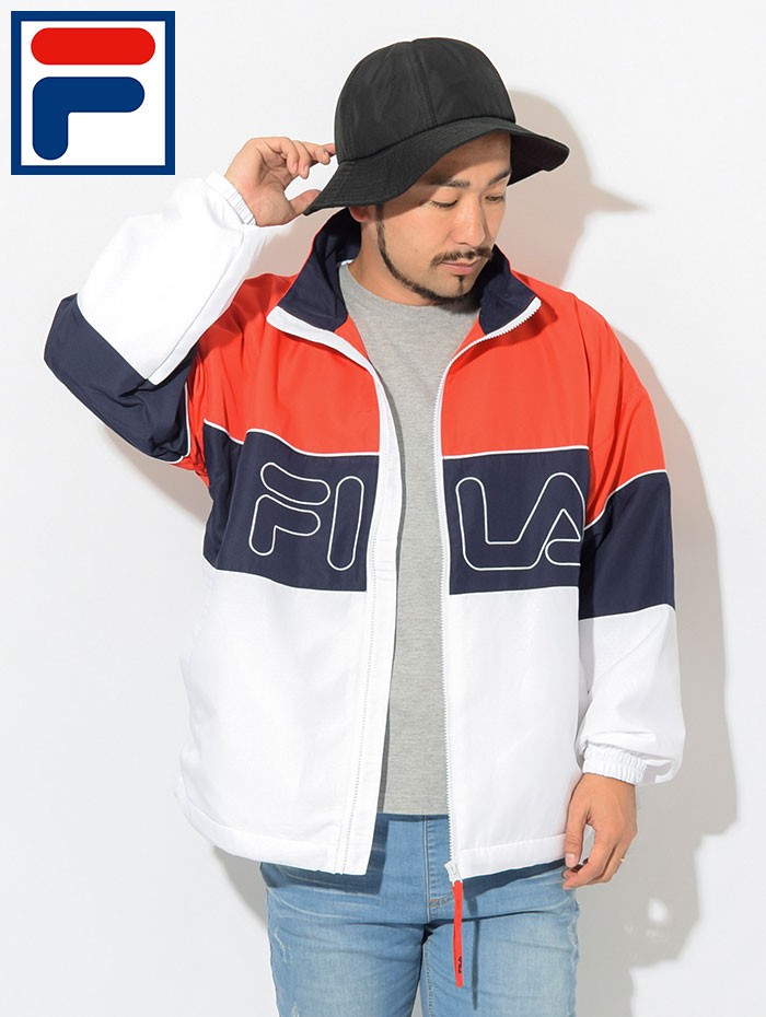 FILA（フィラ） ジャケット メンズ ロゴ トラックジャケット(FILA Logo