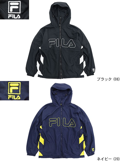 FILA（フィラ） ジャケット メンズ バイアス ストライプ トラック