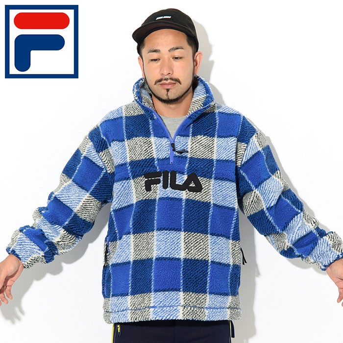 楽天市場】フィラ ヘリテージ チェック&ボア ハーフジップ ジャケット / FILA Heritage FM9696 HALF ZIP JACKET  正規取扱店【限定ライン】ストリート/秋冬/90年代/80年代/レトロ : HEART LAND