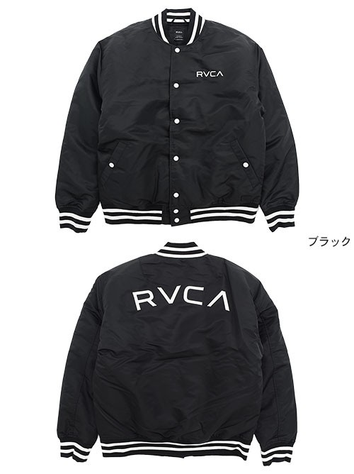 RVCA スタジャン ブラック OUTLET】RVCA メンズ BALANCE JACKET ジャケット BLK 【2024年