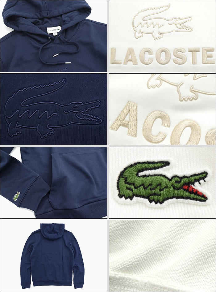 ラコステ　パーカー 楽天市場】【SALE／30%OFF】LACOSTE (M)デカワニロゴスウェット