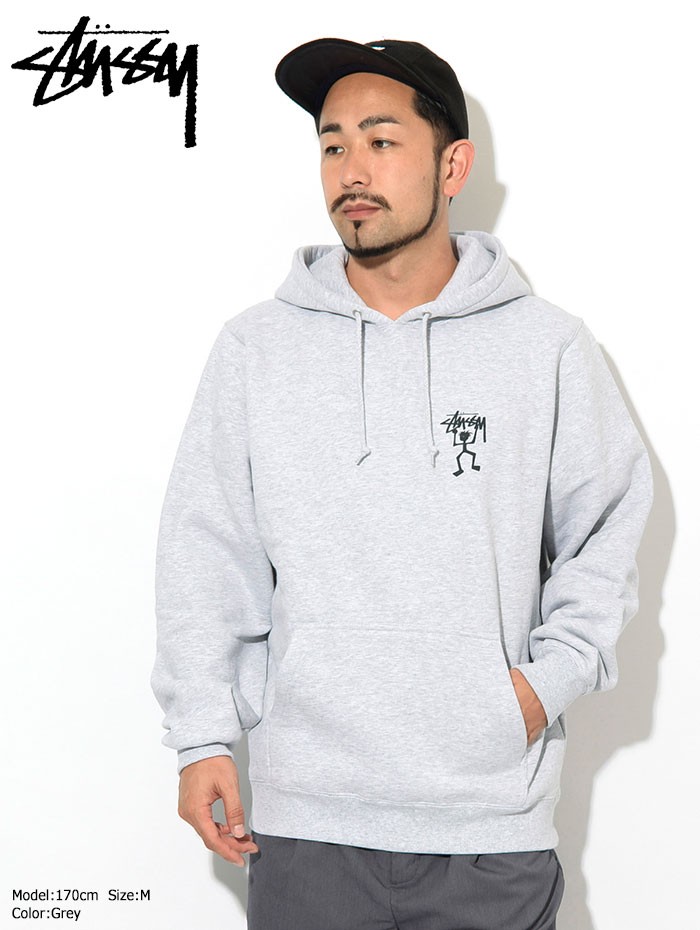 ステューシー プルオーバー パーカー STUSSY メンズ Warrior Man (stussy hooded sweat スウェット トップス  男性用 1924435 USAモデル 正規) :STU-1924435:ice field - 通販 - Yahoo!ショッピング