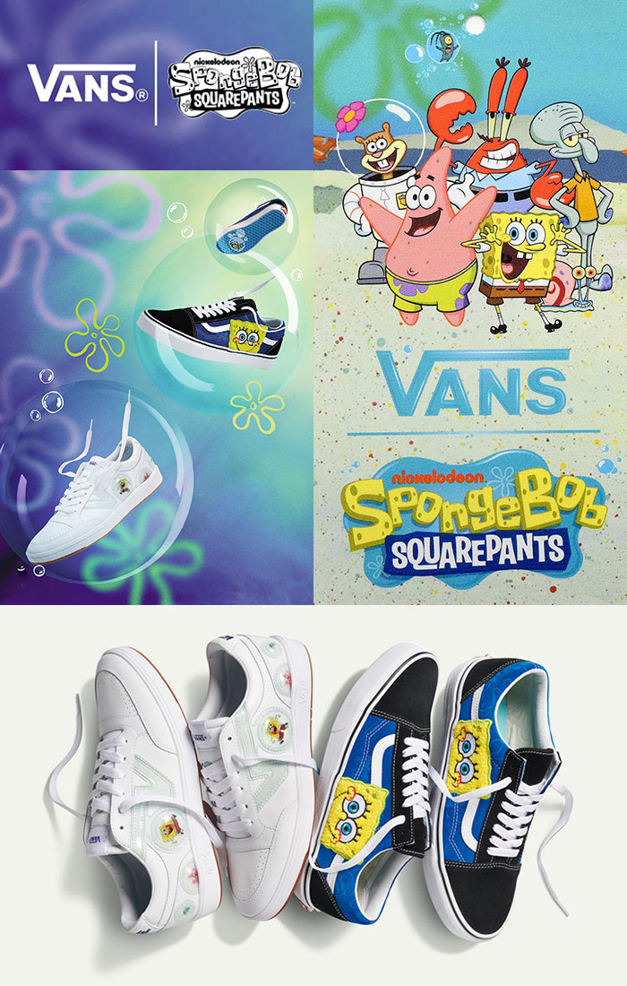 ice field - 【コラボ】VANS×SPONGE BOB（VANS バンズ コラボ&Limited）｜Yahoo!ショッピング