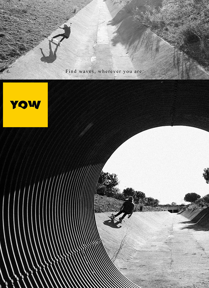 ✴️ヤウ/yow/女性★子供さん初心者様に推奨！新品未使用★絶妙のコンケーブ！ YOW SURFSKATE 2025 | アドバンスマーケティング(株)