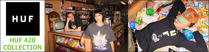 HUF X 420 コレクション SHARING IS CARING Tシャツ 送料関税込 ハフ) HUF 420 SHARING IS CARING TEE (SS:TEE)(TS01909-WH) T