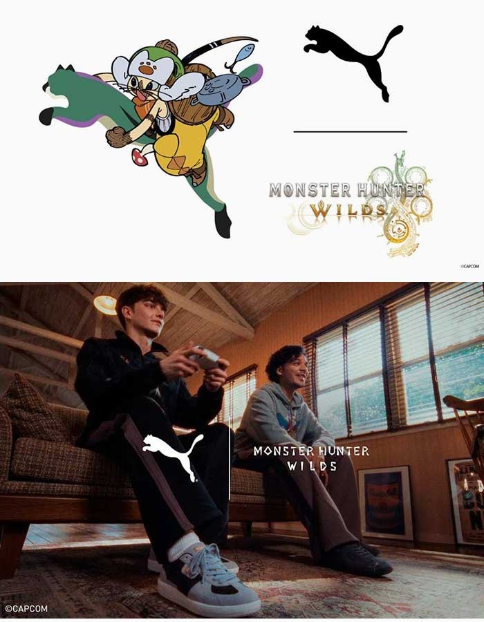 モンスターハンターワイルズ puma モンハン ice field - コラボ PUMA