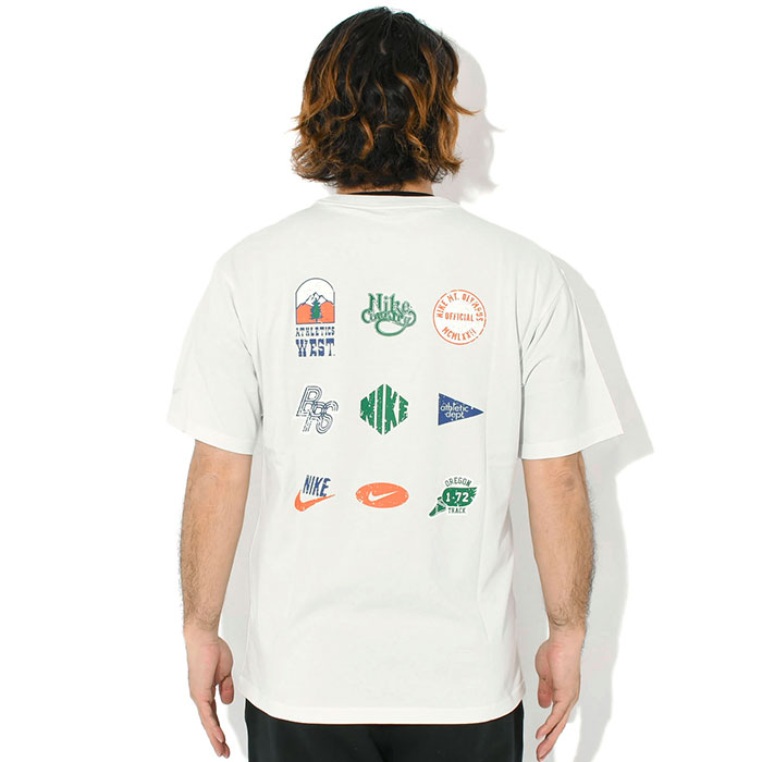 キ*ン様 Nike ロゴ Tシャツ M ホワイト/グリーン NIKE（ナイキ） Tシャツ 半袖 メンズ XMAP スレートホワイト ( XMAP S