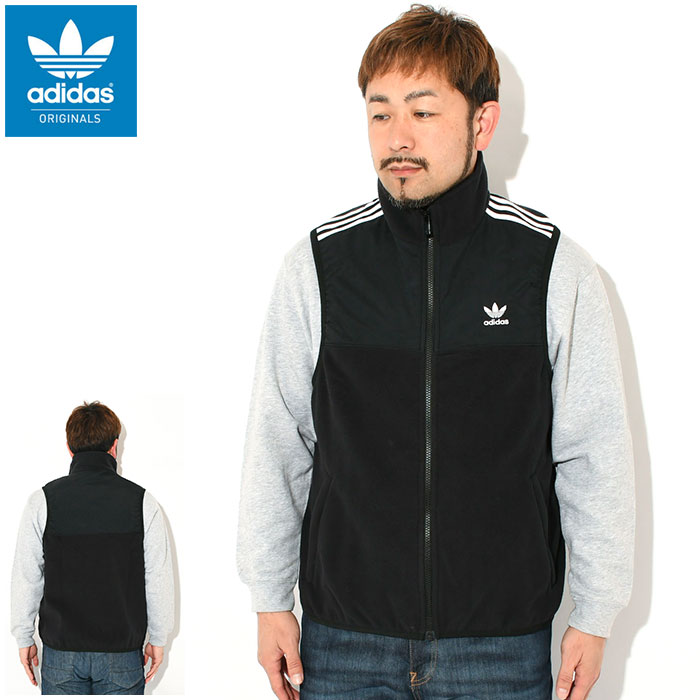 アディダス ジャケット adidas メンズ フリース ベスト オリジナルス ( Fleece Vest Originals フリースジャケット  FLEECE JACKET アウター IZ4799 ) : adi-iz4799 : ice field - 通販 - Yahoo!ショッピング