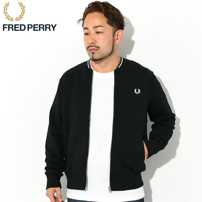 フレッドペリー トレーナー FRED PERRY メンズ ジップ スルー スウェット ( J7504 Zip Through Sweat トップス )