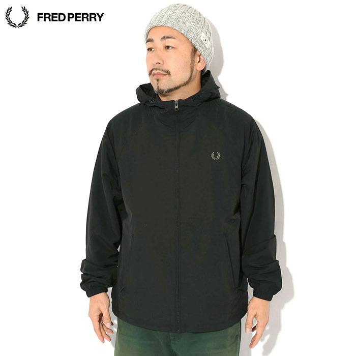 FRED PERRY フレッドペリー ジャケット メンズ フーデッド シェル