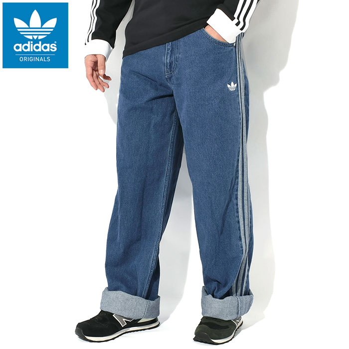 最新作売れ筋が満載 adidas Originals アディダス パンツ メンズ インディゴ デニム パンツ