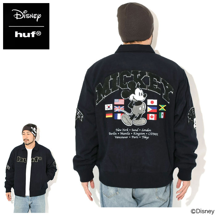 HUF（ハフ） ジャケット メンズ ディズニー ミッキーマウス ワールド