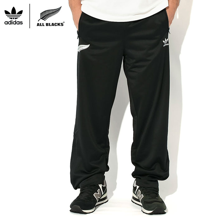 アディダス ジャージー パンツ adidas メンズ オールブラックス ファイアーバード トラック ジャージ コラボ オリジナルス(ALL  BLACKS Firebird Pant JN6322)