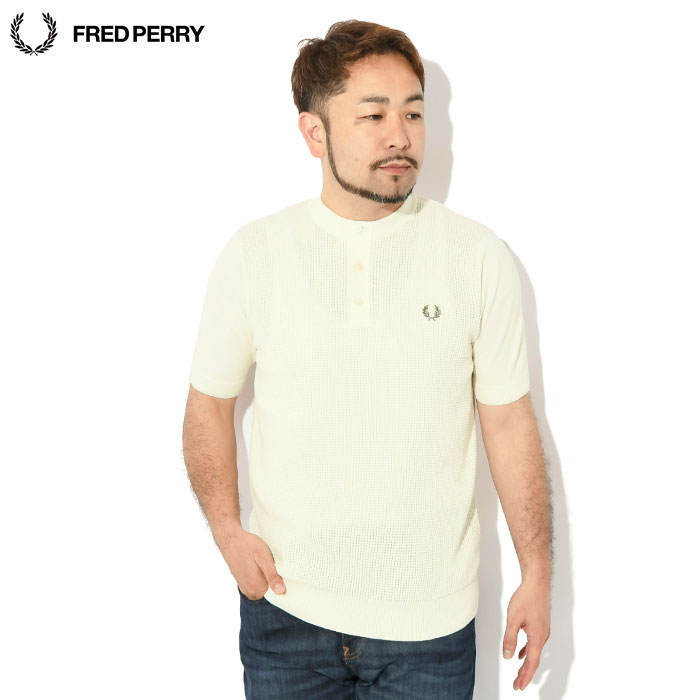 FRED PERRY（フレッドペリー） カットソー 半袖 メンズ ワッフル