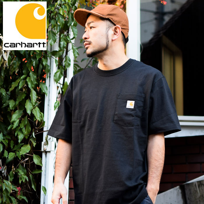 Carhartt メンズ半袖Tシャツ、カットソー（色：オレンジ系）の商品一覧