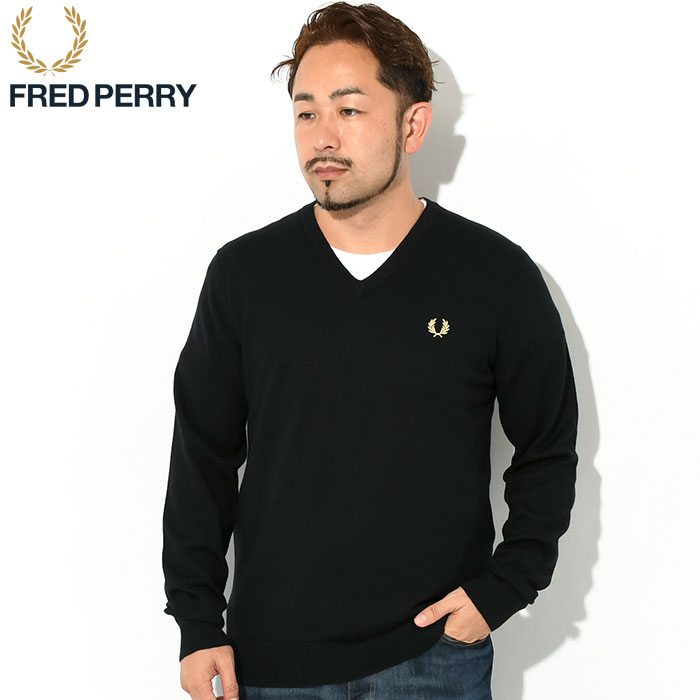 FREDPERRY フレッドペリー Vネックセーター（ファッション）の商品一覧