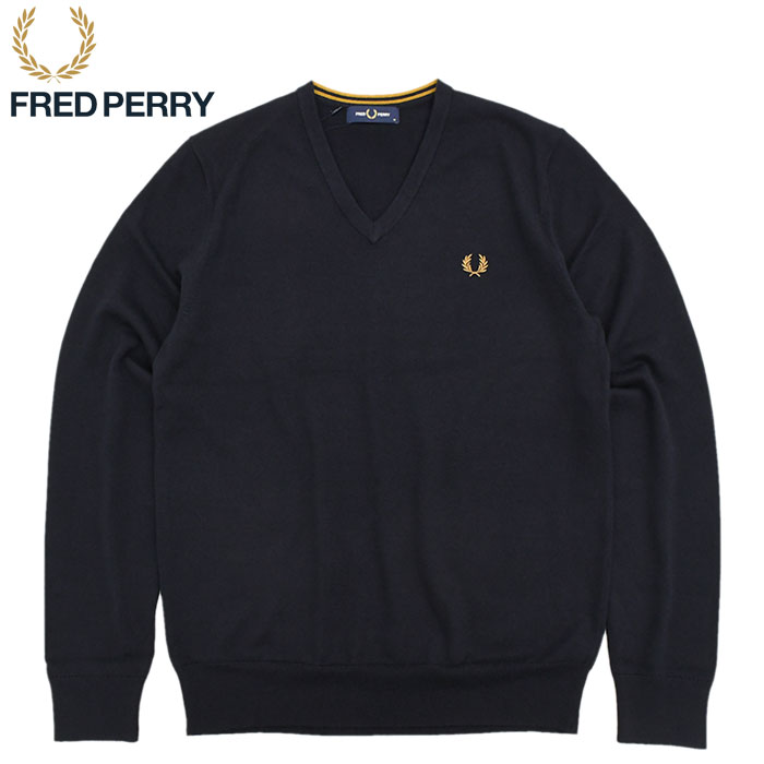 フレッドペリー セーター FRED PERRY メンズ クラシック Vネック ( K9600 Cla...