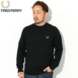 フレッドペリー セーター FRED PERRY メンズ クラシック クルーネック ( K9601 C...