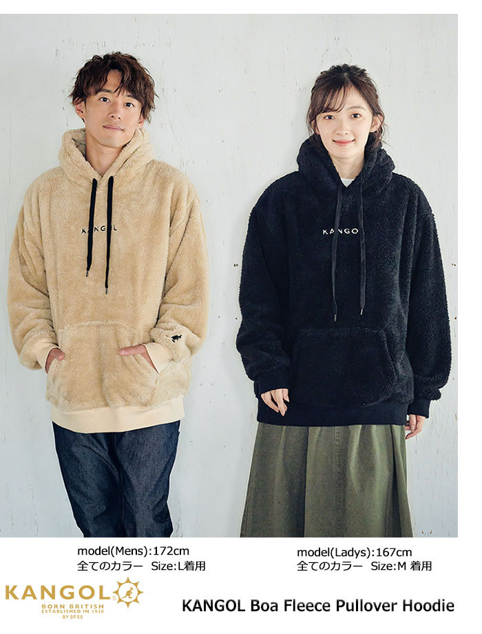 KANGOL カンゴール パーカー プルオーバー メンズ ボア フリース KANGOL カンゴール パーカー プルオーバー メンズ ボア フリース