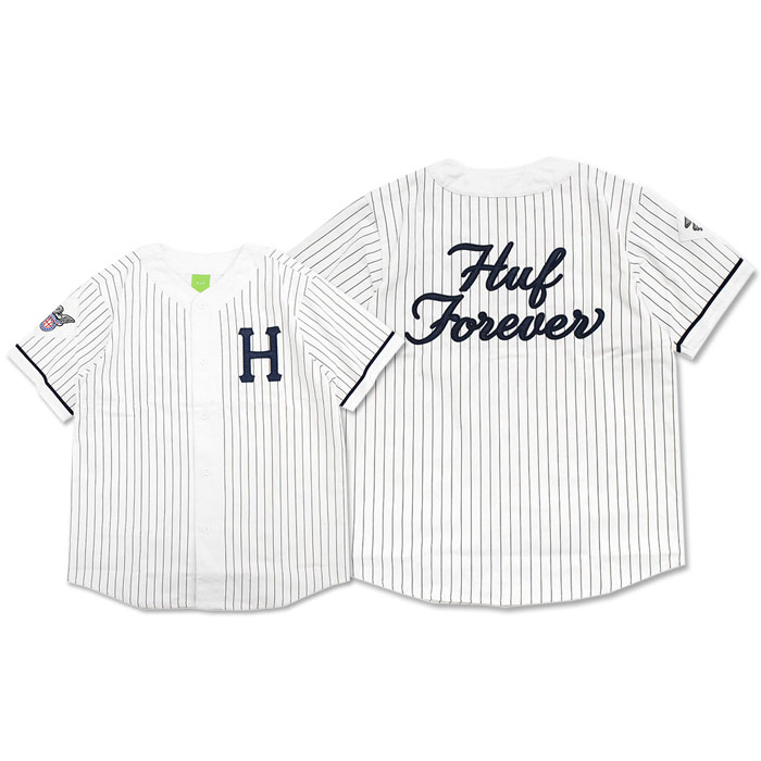 ハフ シャツ 半袖 HUF メンズ ハフ フォーエバー ベースボール ジャージ ( Huf Forever Baseball Jersey Shirt ベースボールシャツ KN00340 )｜icefield｜03