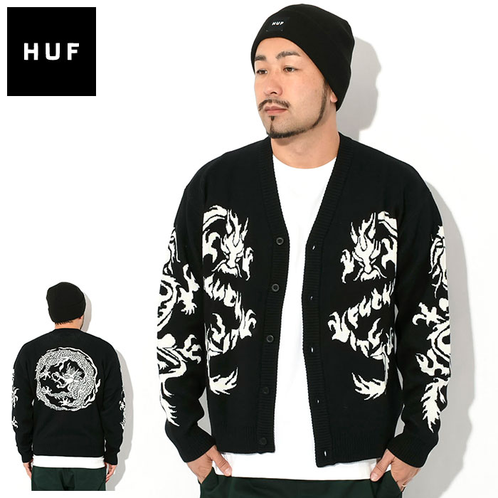 ハフ カーディガン HUF メンズ ツイン ドラゴン ( HUF Twin Dragon Cardi...